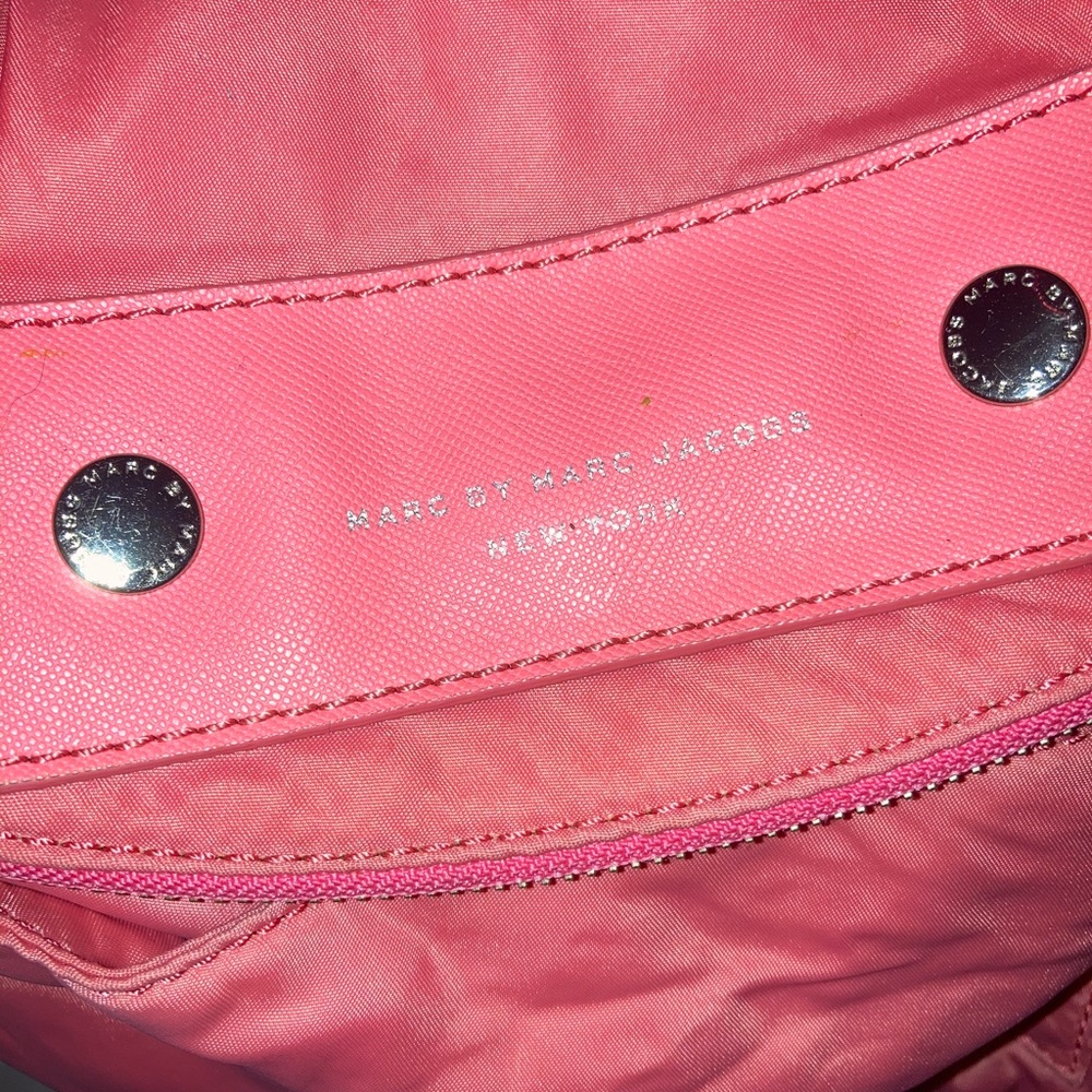 Marc Jacobs Hot Pink Nylon Natasha Crossbody